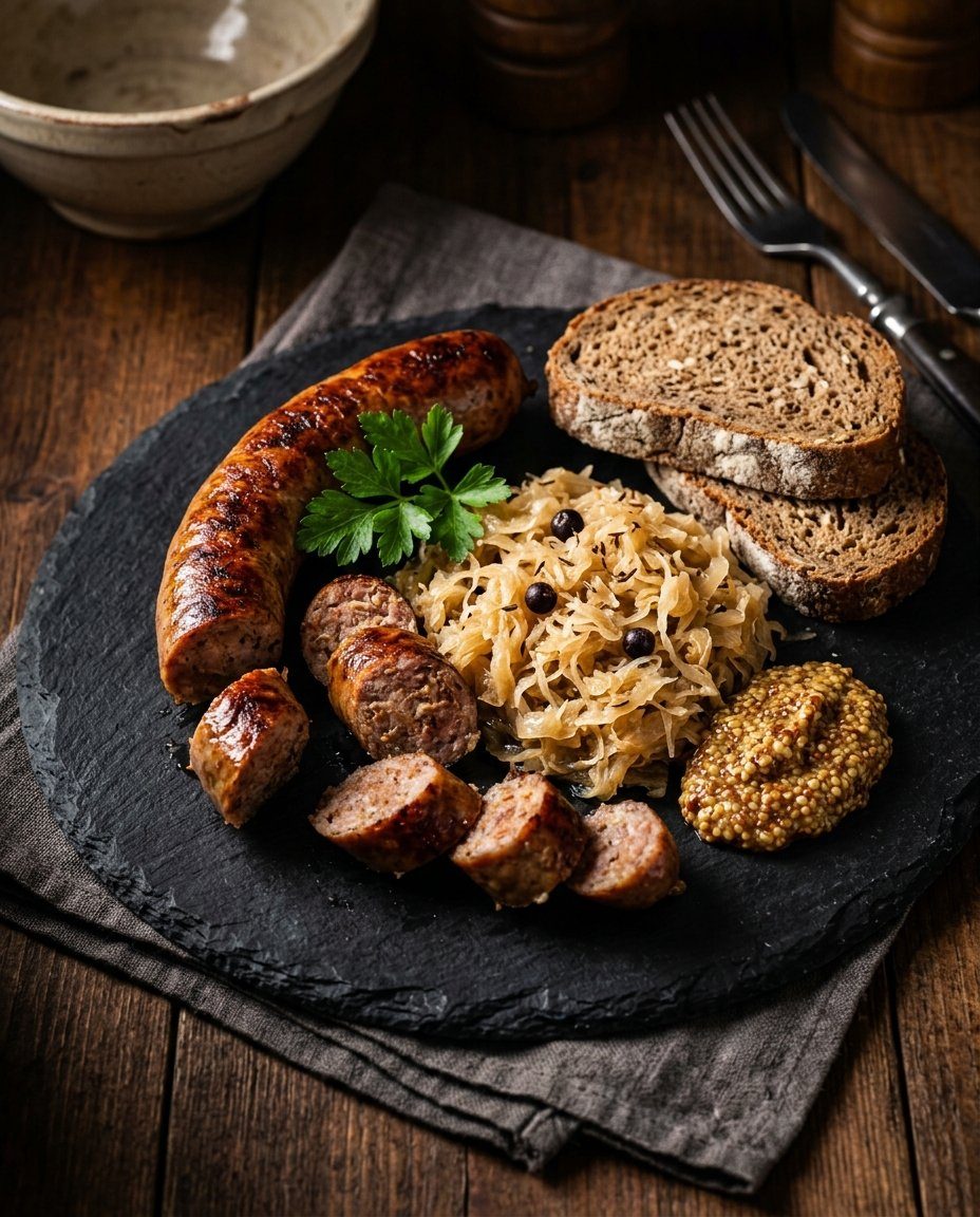 AI fotografija slovenske hrane